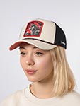 Бейсболка CAPSLAB арт. CL/BEA3/1/PCT/WISB Premium Wise (бежевый)